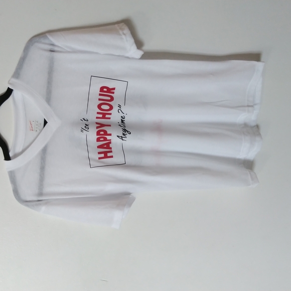 SBC Johnny Depp Short Sleeve V-Neck White T-Shirt - Picture 3 of 7